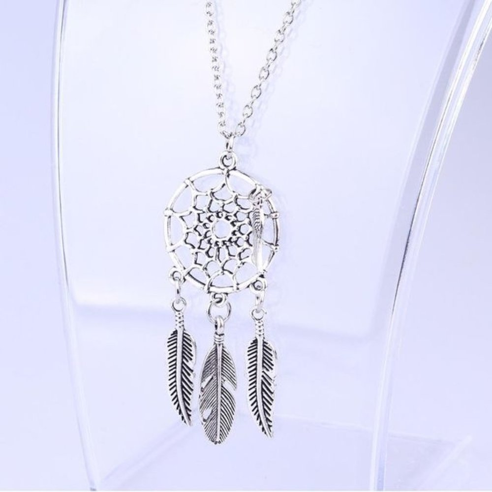 Dreamcatcher Long Sweater Necklace